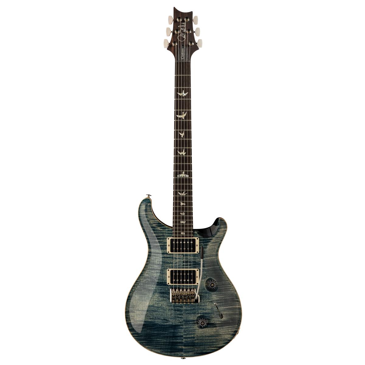 PRS Paul Reed Smith Core Custom 24 Electric Guitar Faded Whale Blue - Pattern Thin Neck 10 Top