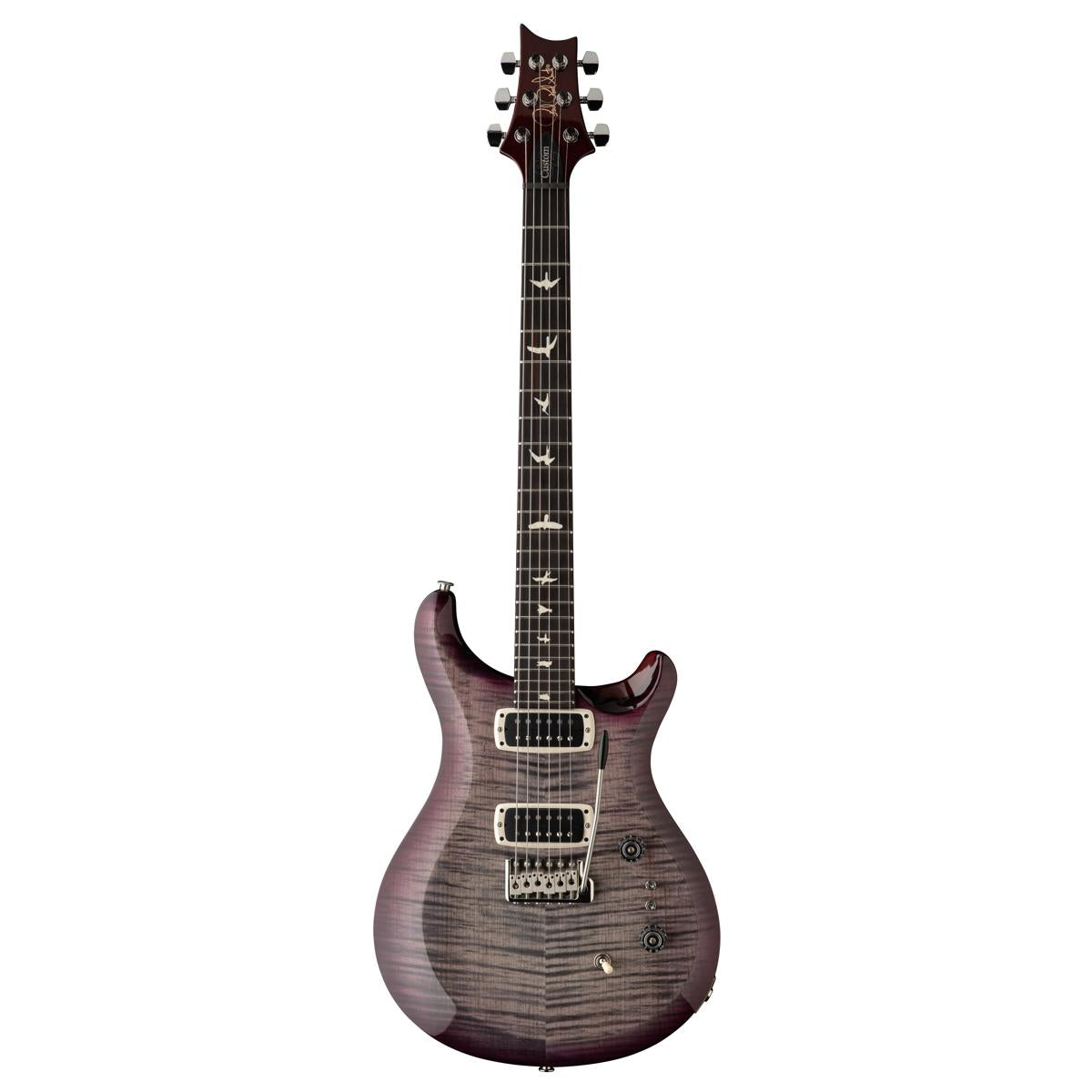 PRS Paul Reed Smith S2 Custom 24-08 Electric Guitar Faded Grey Black Purple Burst w/ USA Pickups