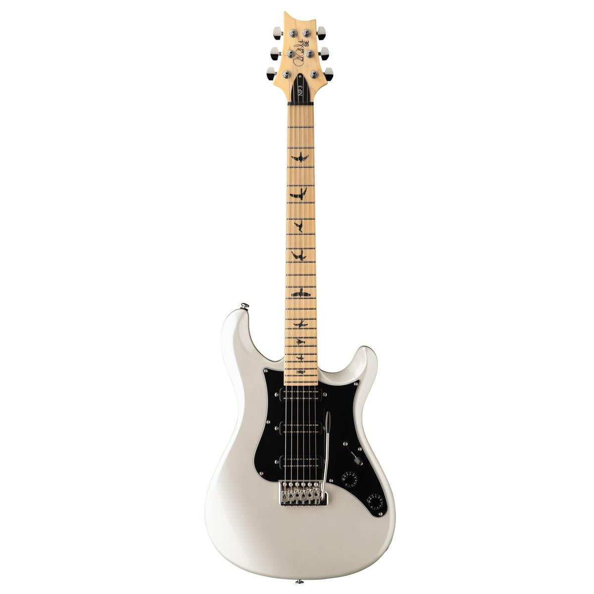 PRS Paul Reed Smith SE NF3 Electric Guitar Maple FB Pearl White