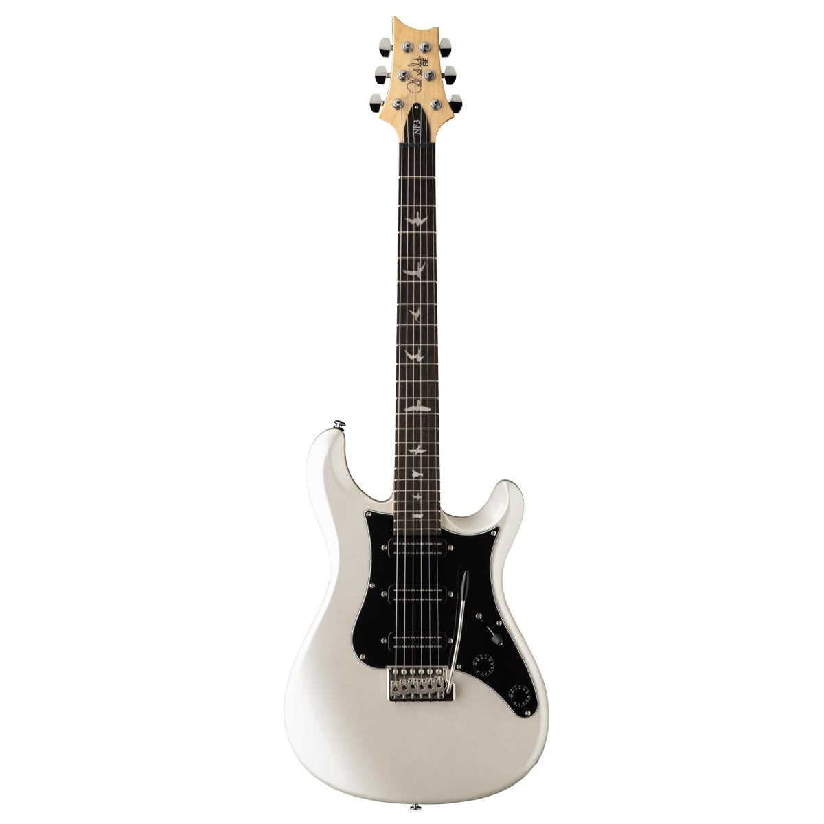 PRS Paul Reed Smith SE NF3 Electric Guitar Rosewood FB Pearl White