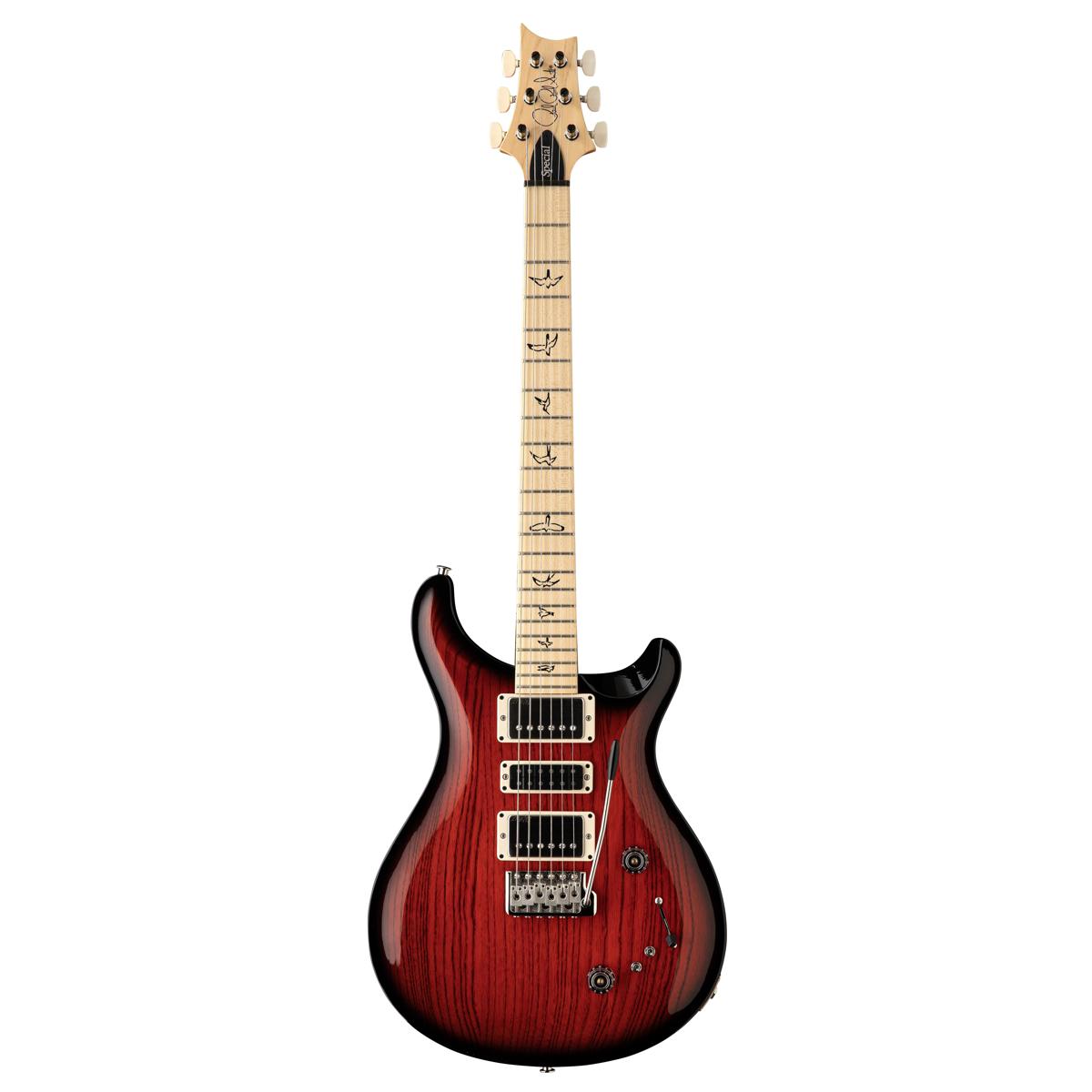 PRS Paul Reed Smith Swamp Ash Special Electric Guitar Scarlet Smokeburst (Maple FB)