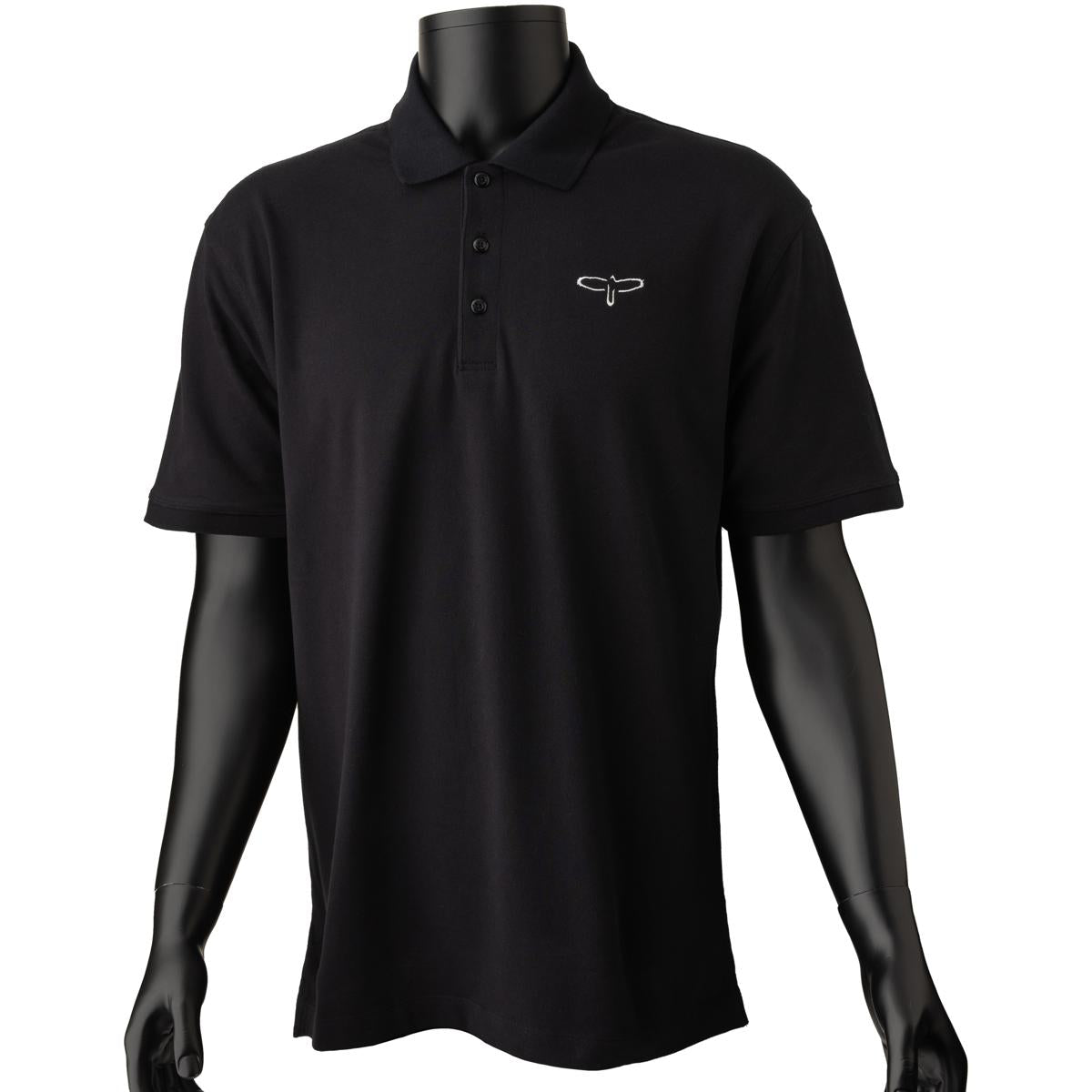 PRS Polo Shirt w/ Bird Medium Black