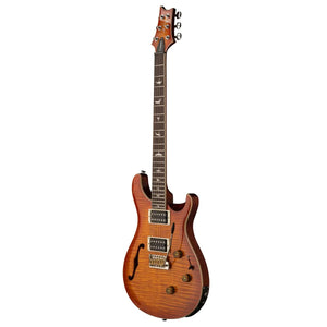 PRS Paul Reed Smith SE Custom 24 Semi Hollow Piezo Electric Guitar Vintage Sunburst