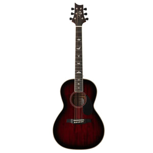 PRS Paul Reed Smith SE P20E Tonare Acoustic Guitar Parlor Fire Red Burst w/ Pickup