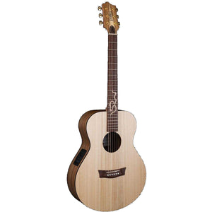 Pratley Josh Teskey Signature Deep Body Concert Acoustic Guitar All Solid Qld Fig Top, Blackwood Back & Sides w/ Pickup