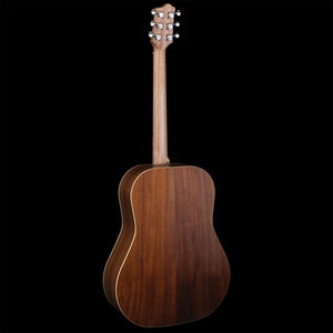 Pratley Premier Dreadnought Acoustic Guitar All Solid Blackwood Vintage Black Burst Top w/ Pickup