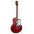 Pratley SH90-R Electric Guitar Semi-Hollow Single Cut Cherry Red w/ SD Phat Cat P90 Pickups