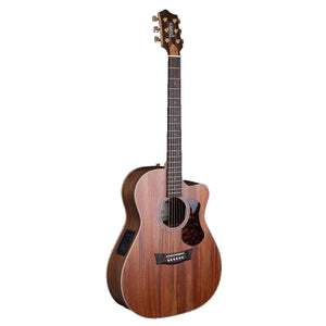 Pratley Studio Series OM Acoustic Guitar All Solid Australian Cedar Top, Blackwood Back & Sides w/ Cutaway & Pickup