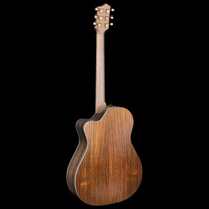 Pratley Studio Series OM Acoustic Guitar All Solid Sitka Spruce Top, Indian Rosewood Back & Sides w/ Cutaway & Pickup