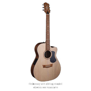 Pratley Classic Series OM Acoustic Guitar 12-String All Solid Bunya Top, Blackwood Back & Sides w/ Pickup