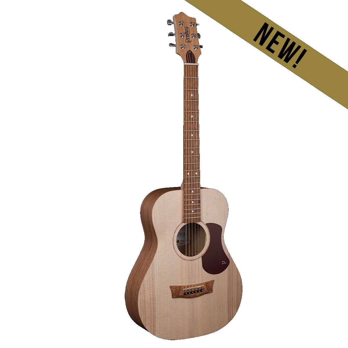 Pratley Entertainer Mini OM Acoustic Guitar All Solid Bunya Top, Maple Back & Sides