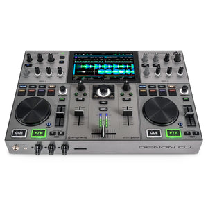 Denon DJ Prime GO Plus + Standalone 2-Ch DJ System Battery Powered w/ 7'' Screen