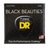 DR BLACK BEAUTIES BKE7-9 BLACK Colored Electric Guitar Strings: 7-String Light 9-52