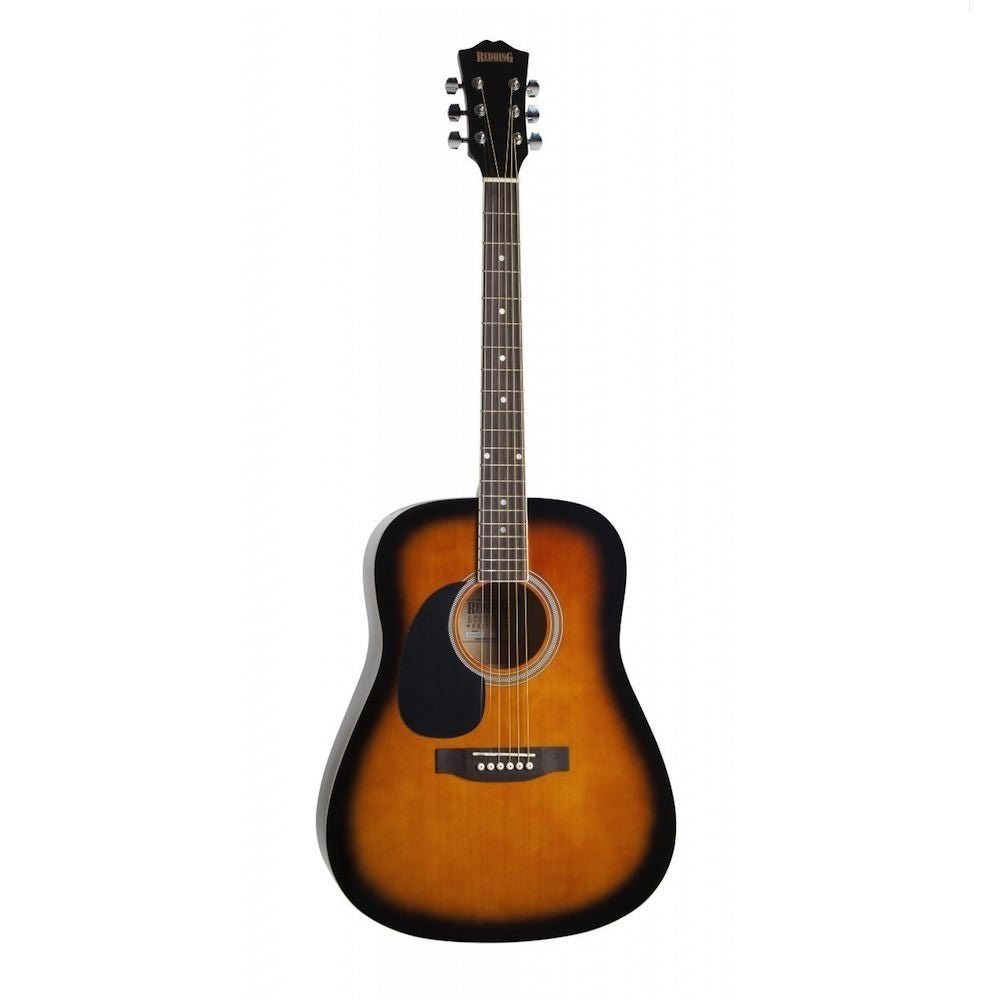 Redding RED50 Acoustic Guitar Dreadnought Left Handed - Tobacco Sunburst