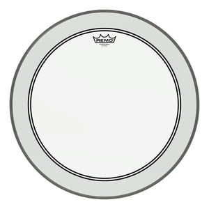 Remo P3-1326-C2 Powerstroke 3 Bass Drum Head Skin 26 Inch Clear 26" PS3 w/ Falam Patch