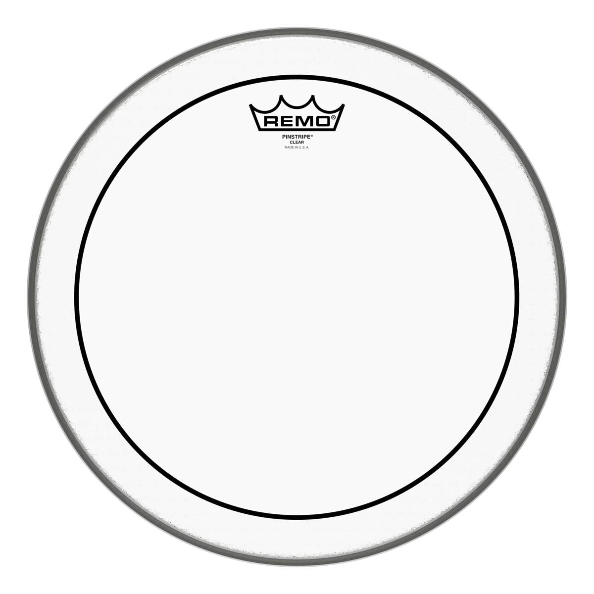 Remo PS-0306-00 Pinstripe Drum Head Skin 6 Inch Clear 6"