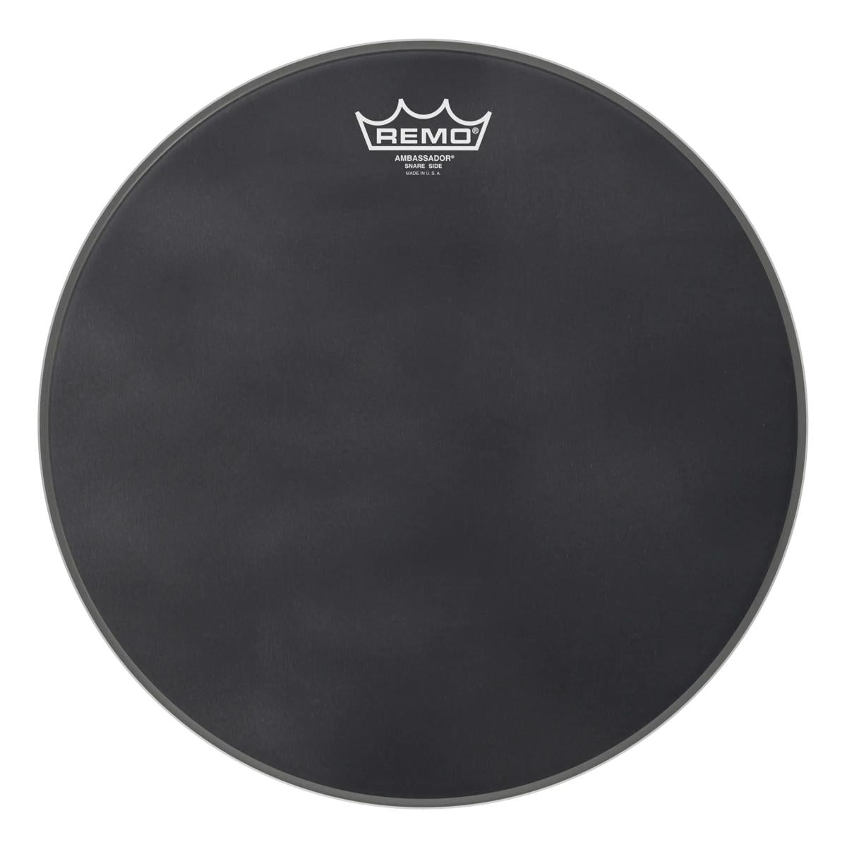 Remo SA-0813-ES Ambassador Snare Drum Head Skin 13 Inch Black Suede 13''