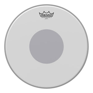 Remo CX-0113-10 Controlled Sound X Drum Head Skin 13 inch Coated 13" w/ Bottom Black Dot