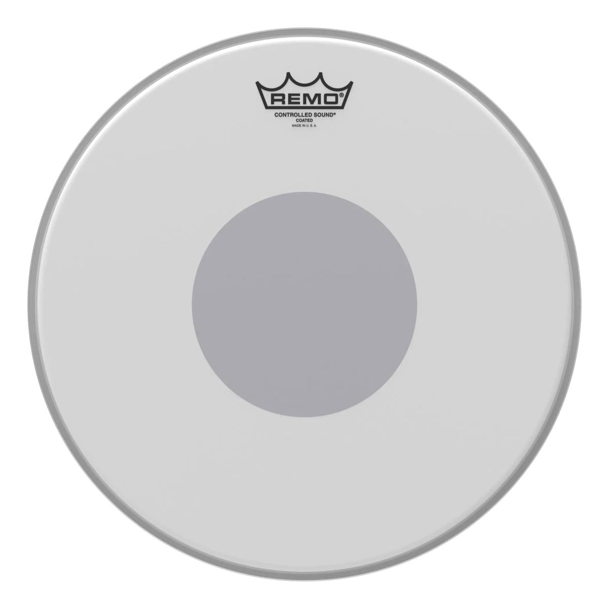 Remo CS-0118-10 Controlled Sound Drum Head Skin 18 inch Coated 18'' w/ Bottom Black Dot