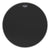 Remo P3-1024-ES Powerstroke 3 Bass Drum Head Skin 24 Inch Ebony 24" PS3 w/ Black DynamO Ring