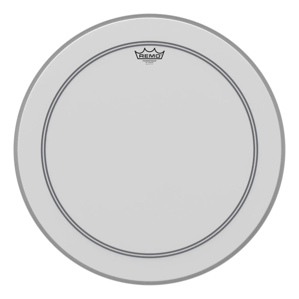 Remo P3-0118-BP Powerstroke 3 Drum Head Skin 18 Inch Coated 18" PS3