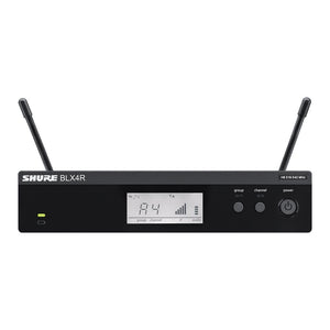 Shure BLX4R Wireless Microphone System SM58 Handheld Vocal Mic – BLX24RS58 - M17 (662-686MHz)