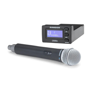 Samson Wireless Module For XP310 & XP312W W/ Concert 88a Handheld Microphone 542-566MHz