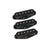 Seymour Duncan Hot Chicken Strat Pickup Set Black