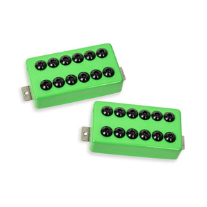 Seymour Duncan SH 8N Invader Electric Guitar Pickup Set Lime Green