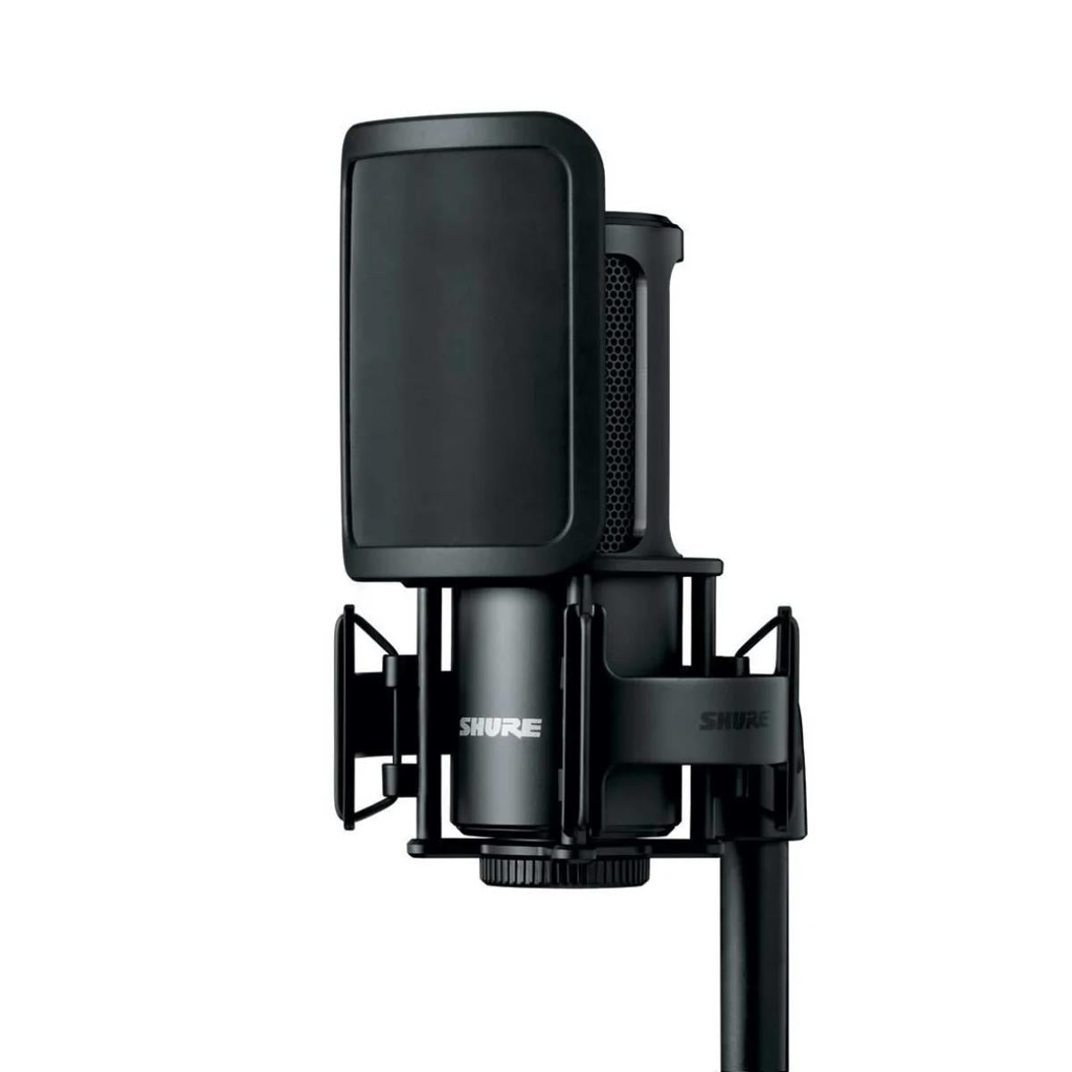 Shure SM4 Dual Diaphragm Condenser Microphone Kit w/ Hard Mount and Case