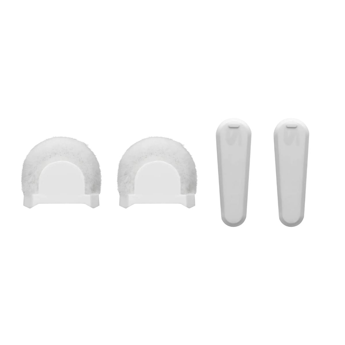 Shure Set of 2 Windscreens and 2 Clips Covers for MoveMic White