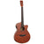 Tanglewood Azure Acoustic Guitar Superfolk Quilted Ash Shoreline Amber Gloss w/ Cutaway & Pickup