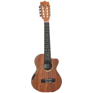 Tanglewood TUT32E Tiare Tenor 8-String Ukulele All Koa Natural Satin Uke w/ Pickup