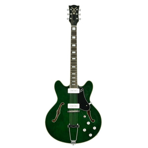 VOX BC-V90-GR Bobcat V90 Semi-Hollow Electric Guitar Italian Green w/ Hardcase