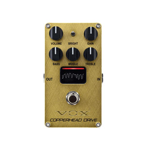 VOX VE-CD Copperhead Valvenergy Distortion Drive Effects Pedal