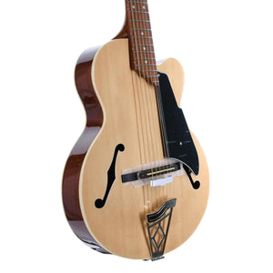 VOX VGA-3PS-NA Giulietta 3PS Small Archtop Acoustic Guitar Natural w/ Cutaway Pickup & Gigbag