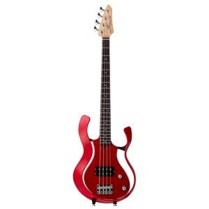 VOX VSB 1H Starstream Bass Guitar Red w/ Gigbag