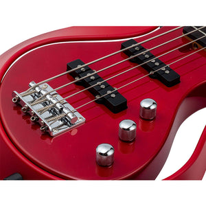 VOX VSB 2S Starstream Bass Guitar Red w/ Gigbag