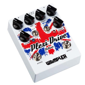 Wampler Plexi-Drive Deluxe 60s British Amp in a Box with Boost Effects Pedal