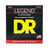 DR LEGEND FL-45 Polished Flatwound Stainless Steel Bass Guitar Strings: Medium 45-105