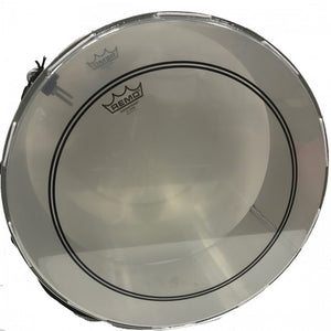 Arabic Lebanese Middle Eastern Bass Drum Tuble Tubla Tableh 12'' With Sticks Silver - ALUMINIUM