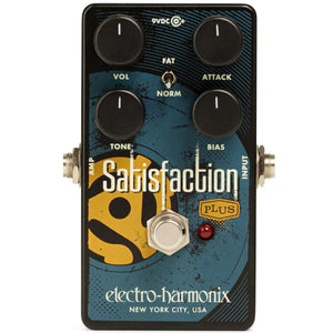 Electro-Harmonix EHX Satisfaction Plus Fuzz Effects Pedal