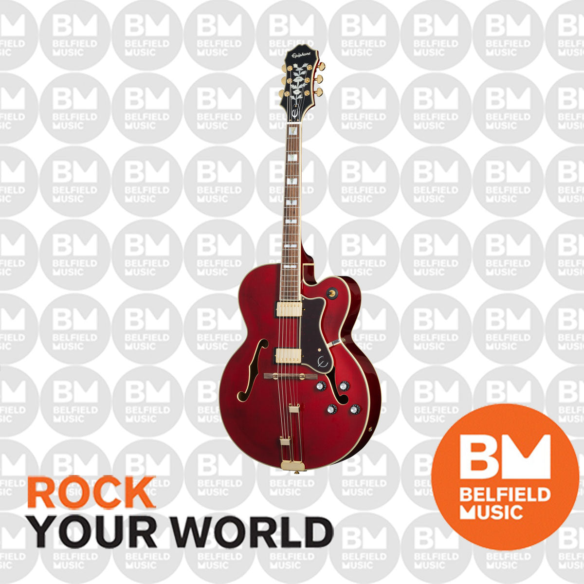 Epiphone red deals hollow body