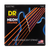 DR HI-DEF NEON NOE-9 ORANGE Colored Electric Guitar Strings: Light 9-42