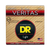 3 Pack DR VERITAS VTA-12-3PK Coated Core Technology Acoustic Guitar Strings: Light 12-54