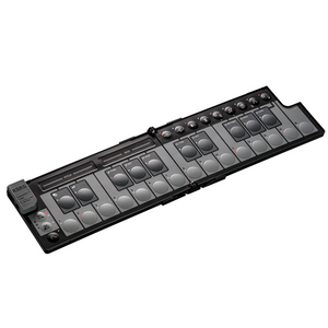 Korg nanoKEY Fold 25-Key Foldable MIDI Keyboard- Black