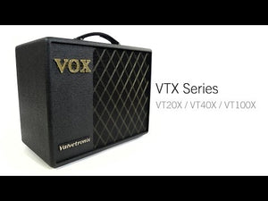 VOX VT40X Valvetronix Guitar Amplifier 40W 1x10 Combo Amp