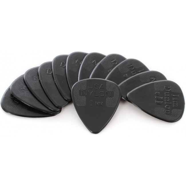 Jim Dunlop Guitar Picks Players 1.0mm Nylon Standard Qty 12 Pick