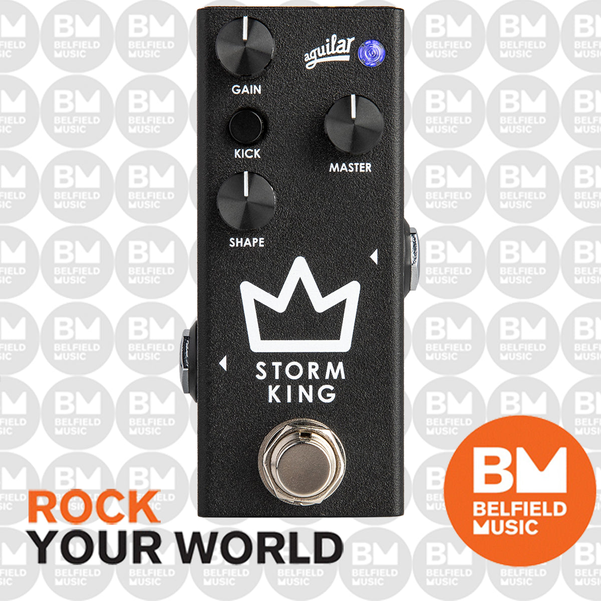 Aguilar Storm King Bass Guitar Micro Distortion/Fuzz Effects Pedal