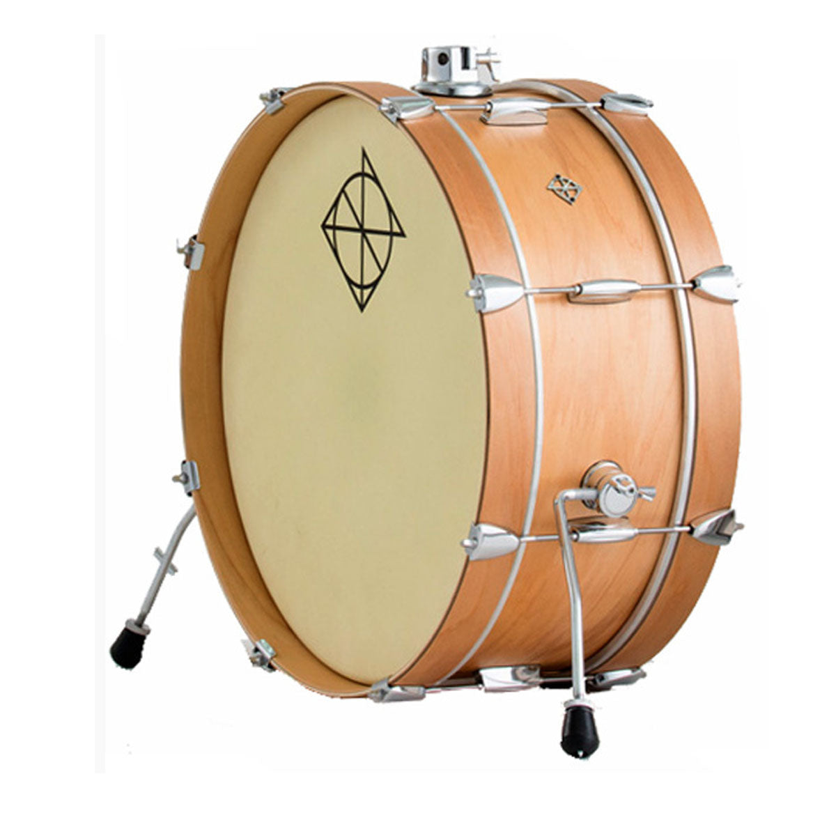 Dixon Little Roomer Series Bass Drum Satin Natural Lacquer Finish   Dixon Little Roomer Series Bass Drum Satin Natural Lacquer Finish 1 1200x 